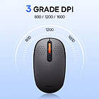 Мишка бездротова 3в1 Baseus F01B bluetooth 3.0/5.0+USB 2.4GHz, фото 8