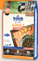 Bosch Adult Salmon & Potato 3 кг корм для взрослых собак с лососем и картофелем