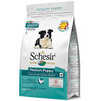 Schesir dog Medium Puppy 12 кг сухої монопротеіновий корм для цуценят середніх порід, вагітних та годуючих