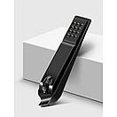 Чоловічий манікюрний набір NAIL SET MINI для догляду за нігтями компактний дорожній чорний 6 в одному, фото 8