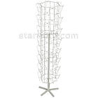 Стійка обертова BENARDO-48, H1800 D360/540 (48 місць, 6 граней). Торговий стенд для аксесуарів, реклами, брошур, фото 5