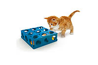 Игрушка Georplast Tricky с шариком для кошек, 25 × 25 × 9 см