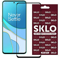 Закаленное защитное стекло SKLO 3D Full Glue для Realme 10 Pro 5G | толщина 0.33 мм Черный
