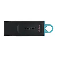 USB3.2 64GB Kingston DataTraveler Exodia Black/Teal (DTX/64GB)