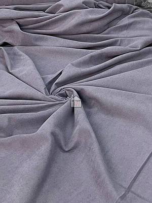 Двосторонній льон для штор California V-37однотонна шторна тканина, бузковий колір