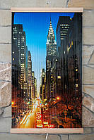 Картина нагрівач "Манхеттен (нічне місто)"