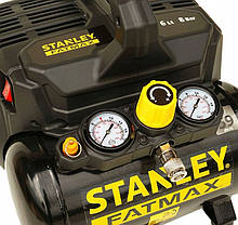 Безмасляний компресор Stanley DST 101/8/6 6 l 8 bar B2BL104STN564, фото 3