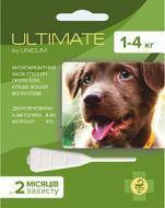 Капли Ultimate против блох, клещей, вшей и власоедов для собак 1-4 кг
