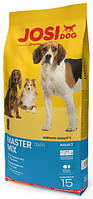 Сухой корм Josera Josidog Master Mix 15 кг для собак, микс разноцветных крокет со свеклой