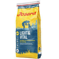 Сухой корм Josera Light and Vital 15 кг для собак склонных к ожирению