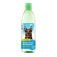 Добавка в воду TropiClean по уходу за полостью рта для собак и кошек, свежее дыхание с пробиотиком, 473 мл