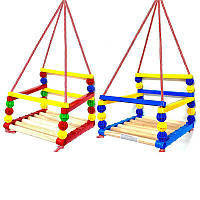 Гойдалка №2 (11) 7002 "Bamsic" дерево+пластик