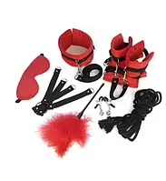 Червоний БДСМ набір для дорослих ігор