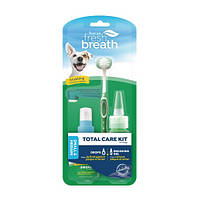 Отбеливающий набор Tropiclean Oral Care Kit для собак малых и средних пород, свежее дыхание 59 мл