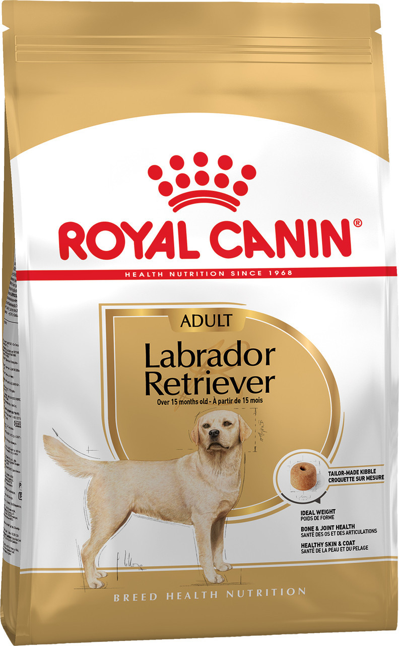 Сухий корм Royal Canin Labrador Retriever Adult 12 кг для ретріверів Лабрадорів від 15 місяців