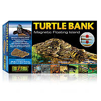 Декорація для тераріуму Exo Terra Turtle Bank Плаваючий острів M 30x18x5 см пластик