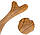 Іграшка для собак ріг жувальний Gigwi Wooden Antler, дерево, полімер, фото 7