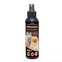 Спрей Fipromax для котов и собак, 100мл (защита от блох и клещей 30дн.)