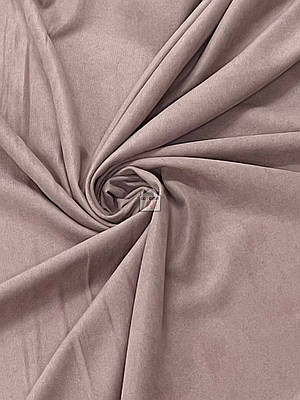 Двосторонній льон для штор California V-40 однотонна шторна тканина, блідо-рожевий колір