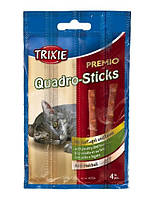Палочки для котов Quadro-Sticks (птица + печень 5шт/5гр