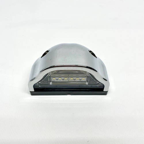 Купить Подсветка номера LED сине-желтая 24V в хромированном корпусе ...