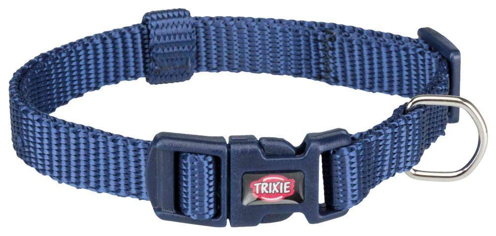 Ошейник для собак Trixie Premium нейлон, XXS-XS: 15-25 см / 10 мм, индиго - фото 1 - id-p1460225949