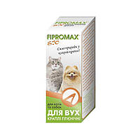 Капли Fipromax БИО для ушей гигиенические, для кошек и собак 15мл