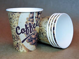 Стакан одноразовий паперовий 250 мл (уп.50 шт)