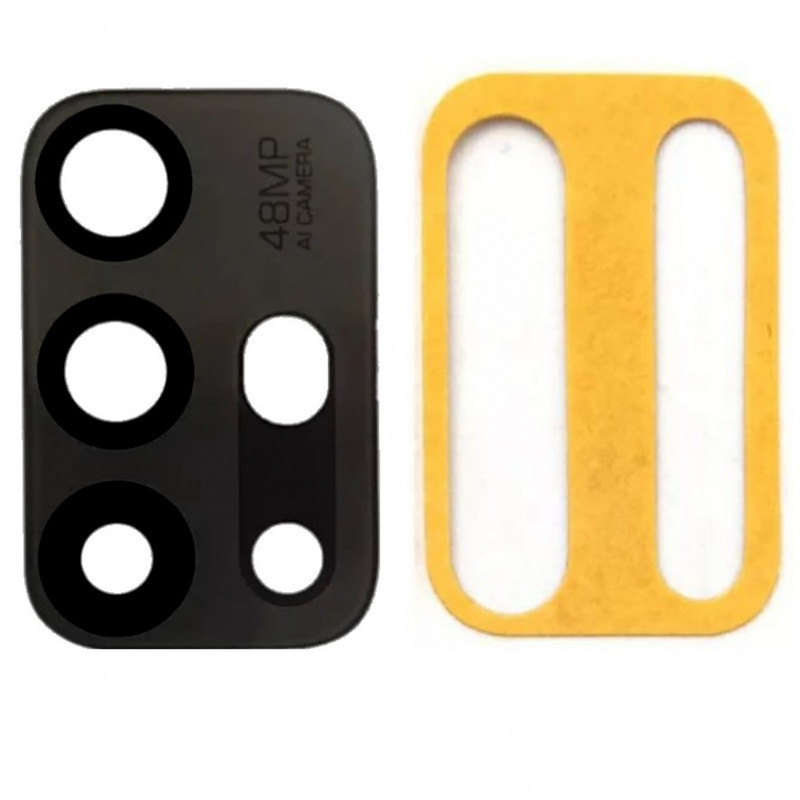 Скло камери для телефону Motorola Moto G10, чорне