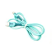 Кабель Dengos USB-Lightning 1м Blue (PLS-L-IND-SOFT-BLUE)