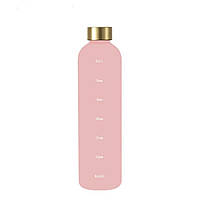Бутылочка для воды Refill из тритана розовая на 1000 мл