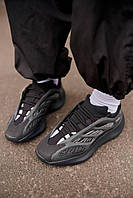 Женские качественные легкие кроссовки Adidas Yeezy Boost 700 V3 Black Alvah, буст