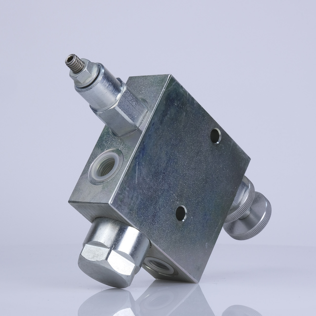 Регулятор витрати трилінійний із запобіжним клапаном RFP3 3/8" c/VMP, Oleodinamica Marchesini