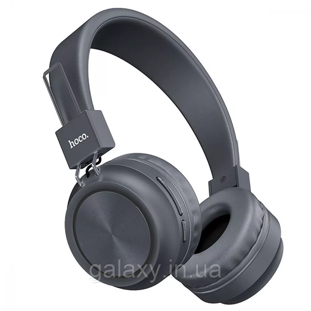 Наушники Hoco Bluetooth 300mAh W25 Promise Gray