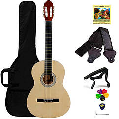 Гітара класична повнорозмірна (4/4) Almira CG-1702 NT (комплект)