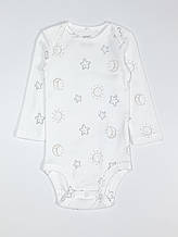 Бодік з довгим рукавом для хлопчика Картерс, 6м (61-69см)