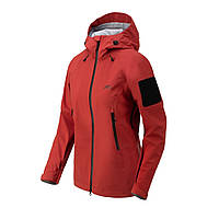 Куртка женская водонепроницаемая с трехслойной мембраной Helikon-Tex Hardshell Squall Crimson Sky