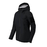 Куртка женская водонепроницаемая с трехслойной мембраной Helikon-Tex Hardshell Squall Black