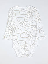 Бодік з довгим рукавом для хлопчика Картерс, 6м (61-69см)