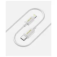 Кабель Luxe Cube USB Type C-Lightning, 3А, 1м, белый (8886668686693)