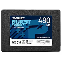 SSD диск Patriot Burst Elite 480GB 2.5" SATAIII TLC (PBE480GS25SSDR)