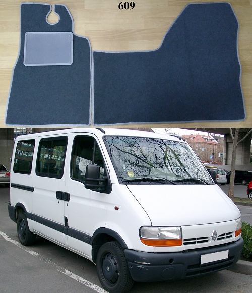 Ворсові килимки на Renault Master '97-10