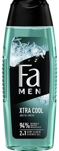 Гель для душу Fa Men Xtra Cool (250мл.)