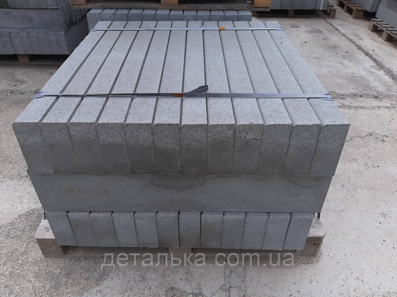 Тротуарний бетонний бордюр 1000*200*80 Німецька лінія Hess Полтава