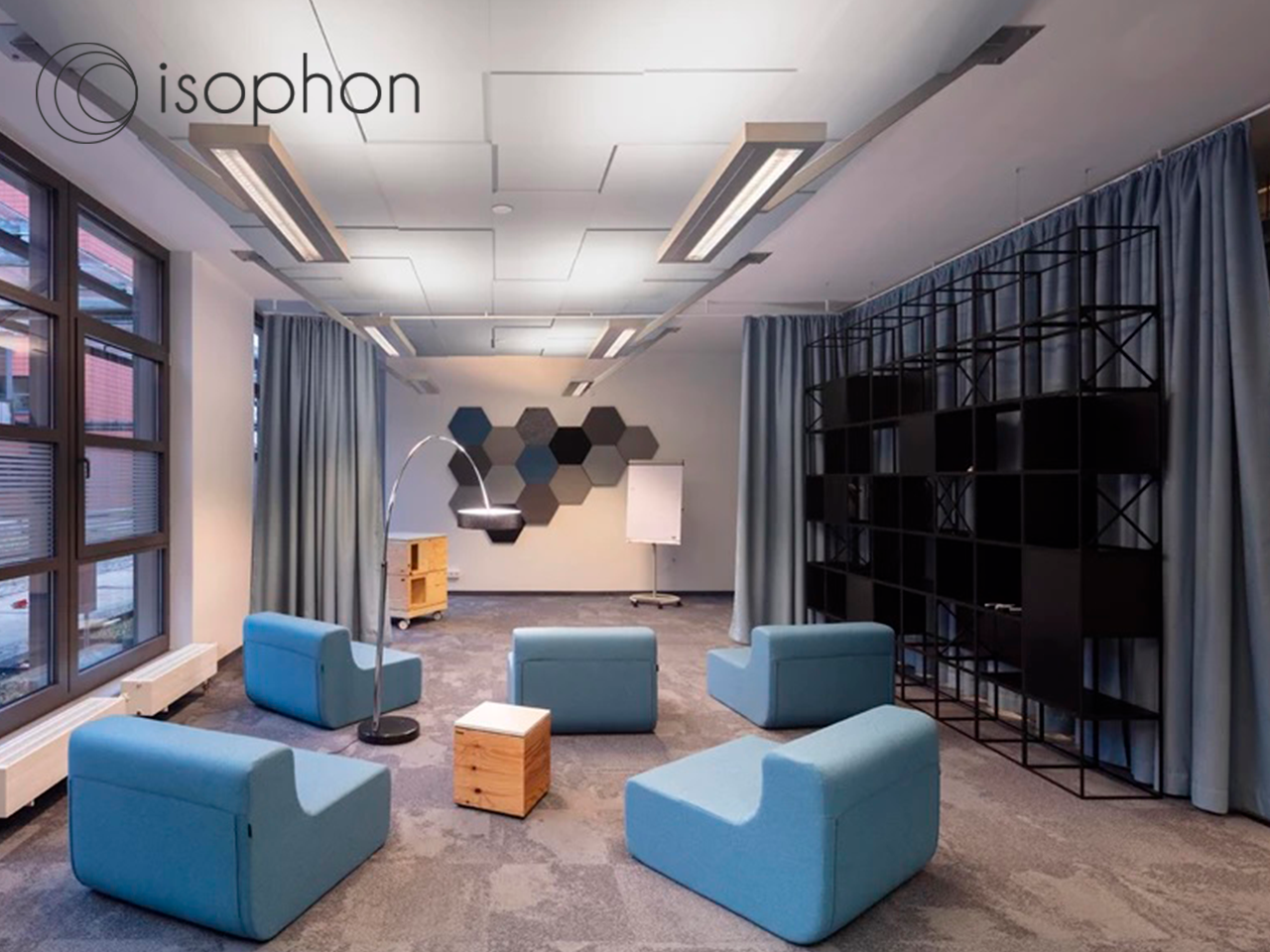 Ecophon. Акустичні панелі та системи