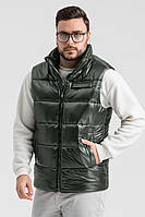 Мужской жилет зеленый зимний Gilet (арт. X-046)