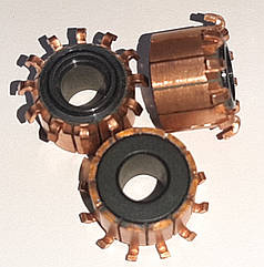 Колектор ротора, якорі електродвигуна обдування салону, печінки, кодиціонара Sprinter Vito NISSAN X-Trail BMW 3