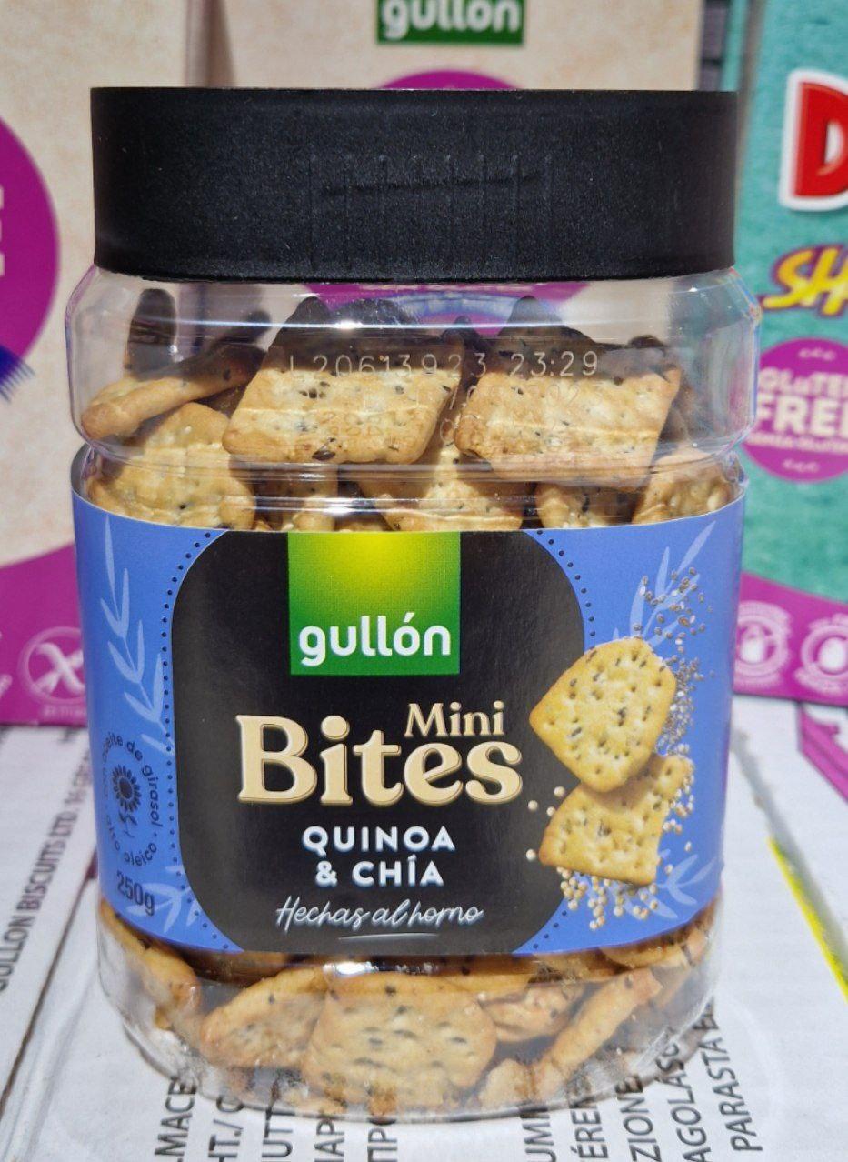 Печиво Gullon Crackers Qunoa & Chia з кіноа та чіа 250 г.