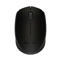 Мышка LOGITECH B170 BLACK USB оптическая мыша беспроводная (910-004798)