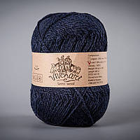 Пряжа Vivchari Semi-wool 410 Темно-синій
